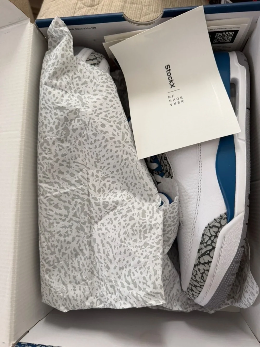 Air Jordan 3 Washington wizards men’s size 9.5